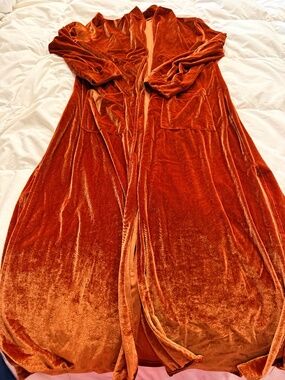 Stunning Velvet Duster